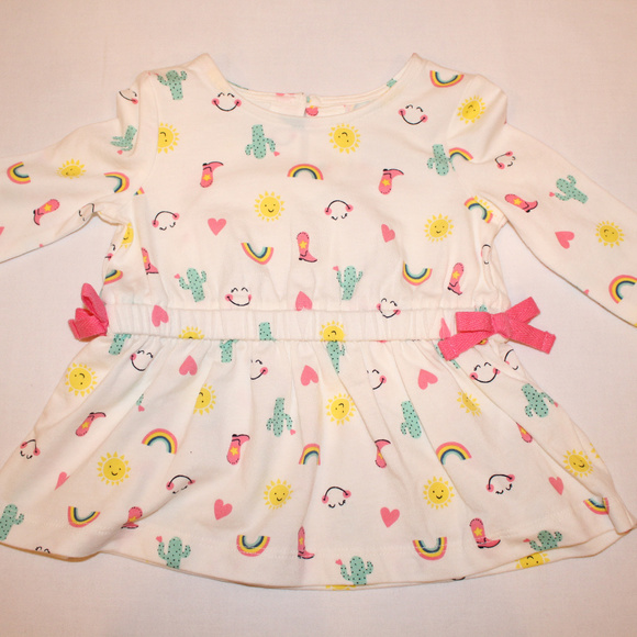 Girls white top/ size 3m by carters - Picture 5 of 5